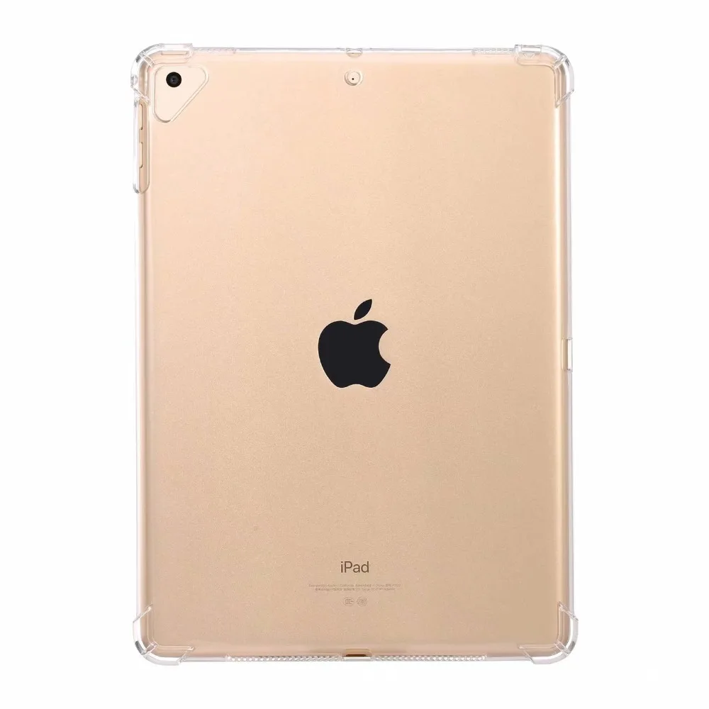 For iPad Pro 12.9 Inch Case 2022 2021 2020 2018 Version Soft Clear Cover Armor Shock-Absorption Ultra Thin Slim Protective