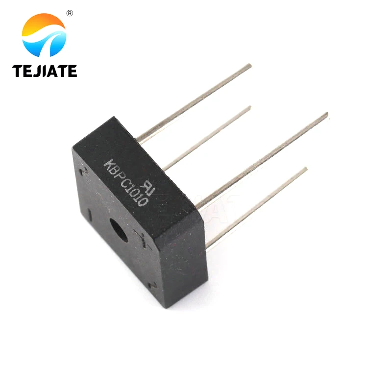 5PCS/lot KBPC1010 10A 1000V diode bridge rectifier kbpc1010