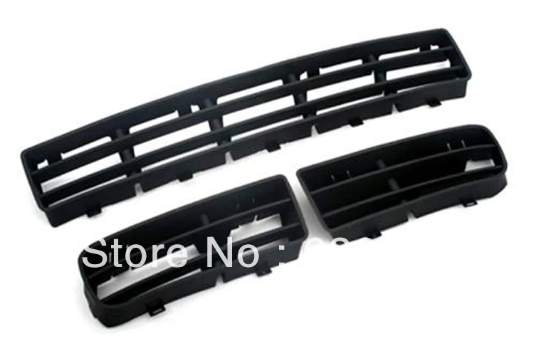 

Replacement Front Lower Cooling Air Grille Full Set For VW Volkswagen Golf MK4