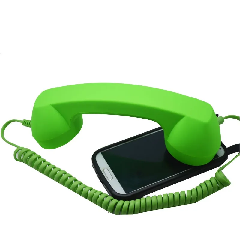 سماعة هاتف ريترو عصرية خصيصًا على الهاتف المحمول المضادة للإشعاع لهاتف iPhone 15 14 13 12 11