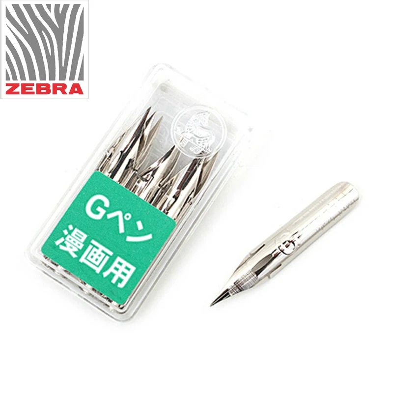4Nibs/lot Japan Zebra comic pen G nibs high quality line drawing pen G nibs manga pen G-nibs