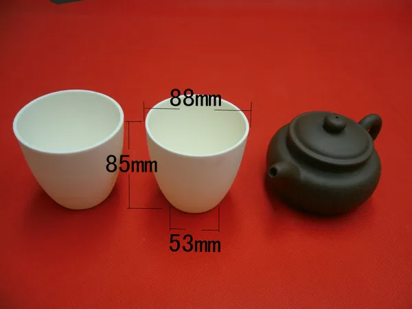 

99% high purity alumina al2o3 ceramic crucible for lab dia88x85mm 300ml capacity arc-shaped