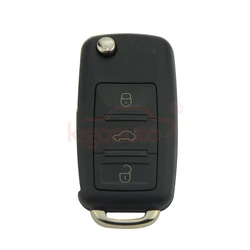 Kigoauto VW 투아렉 원격 키, 3 단추 434 Mhz HU66 3D0959753 AA, VW 투아렉 2002-2009 PCF7946 칩 HU66 블레이드