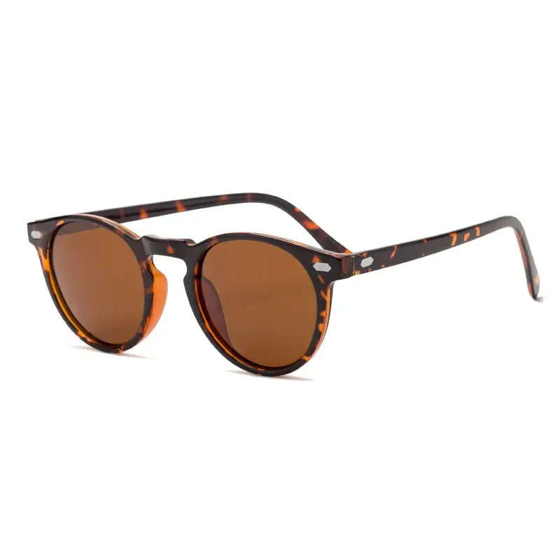 New Fashion Men Women Sunglasses Round TAC Lens TR90 Frame Brand Designer Driving Sun Glasses Oculos De Sol UV400