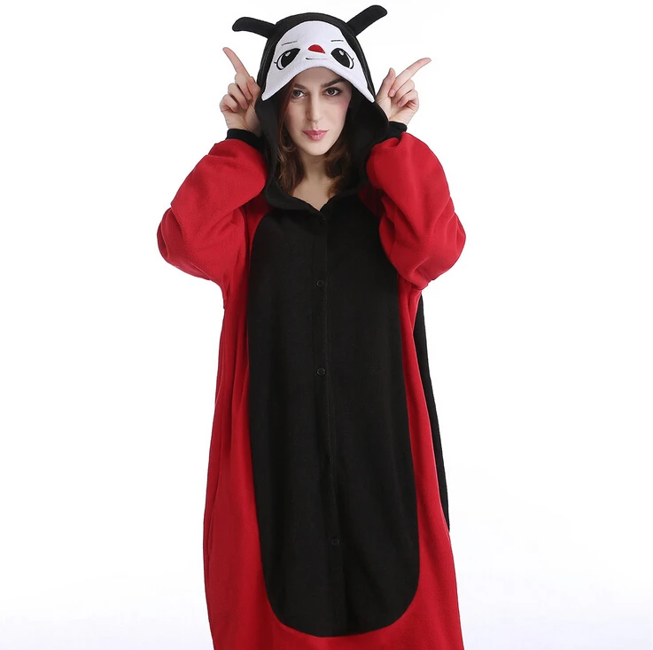 HKSNG Animal Adult Ladybug Onesie Kigurumi Beetle Ladybird Family Halloween Party Pajamas Costumes Cartoon Sleepwear