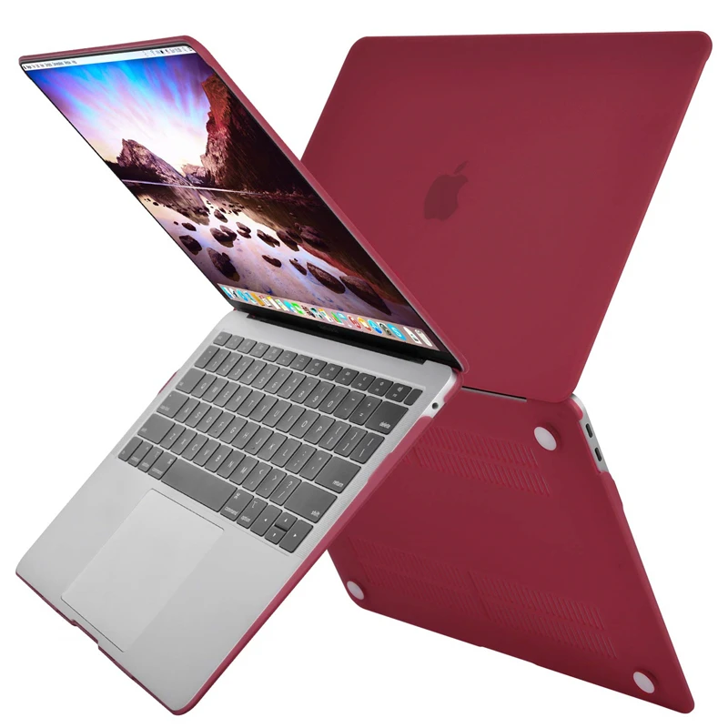 MOSISO Matte Crystal Plastic Hard Case Cover for Macbook Pro 13 15 Retina Model A1502 A1425 A1398 New Air 13 A1932 Laptop Bag