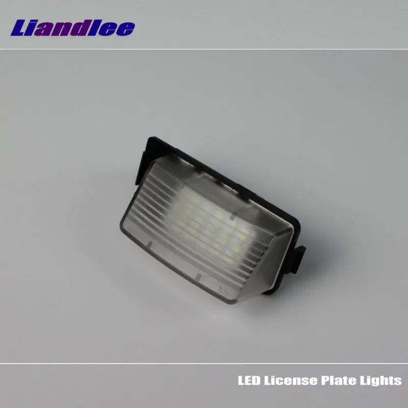 For Nissan Livina Grand/Pulsar Car License Plate Lights Auto Number Frame Lamp Bulb LED Accessories