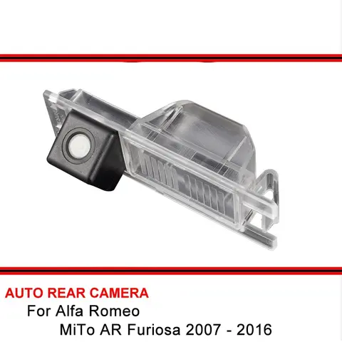 Alfa Romeo MiTo AR Furiosa 2007 - 2016 CCD HD 야간 투시경 후방 주차 모니터 주차 후방 후면보기 백업 카메라