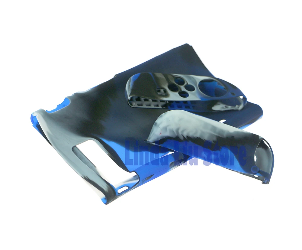 Правый и левый корпус, чехол, защитный чехол, камуфляжный противоскользящий силиконовый чехол для переключателя, 10 компл./лот