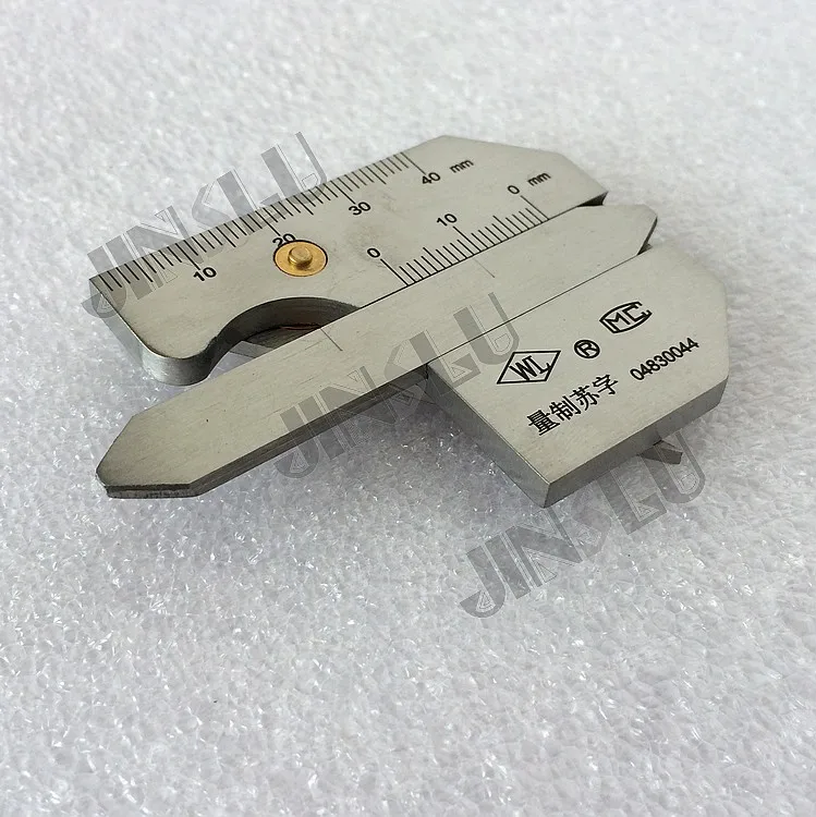 Libero di Trasporto di Saldatura Calibro HJC-40B Scivolo di Saldatura Strumento di Misura di Ispezione Saldatura