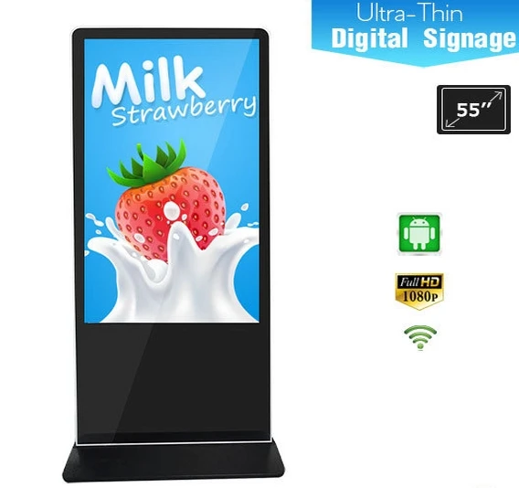 42/47/55 cala centrum handlowe super market wifi reklama bluetooth LG lcd led tv totem wyświetlacz signage ekran monitoringu CCTV wyświetlacz