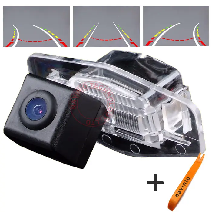 

CCD car track camera reversing trajectory for Honda Accord Civic Odyssey Pilot waterproof night vision NTSC PAL(optional)