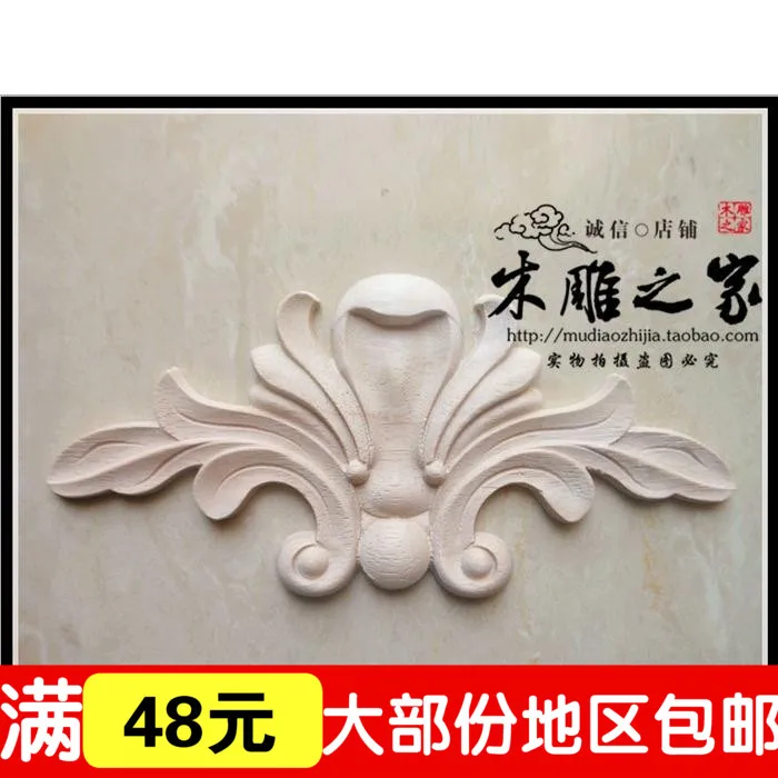 

The new Dongyang wood trim European decals carved door sheet cabinet door FLOWER FLOWER FLOWER FLOWER FLOWER FLOWER bed furnitur