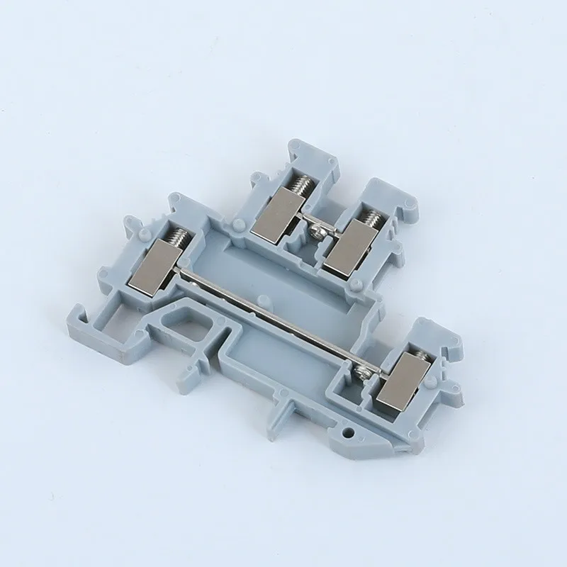 

20pcs 2.5mm Double-layer Fast Terminal Block UKK2.5 Type 24A/500V MBKKB-2.5 Din Module Thin Wiring Connector