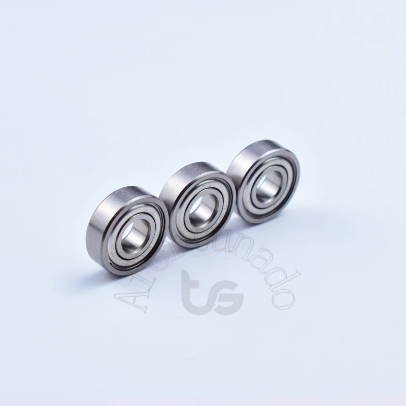 High Speed Mechanical Equipment Bearing, aço cromado, metal selado, R4ZZ, 6.35x15.875x4.978mm, 10Pcs, frete grátis