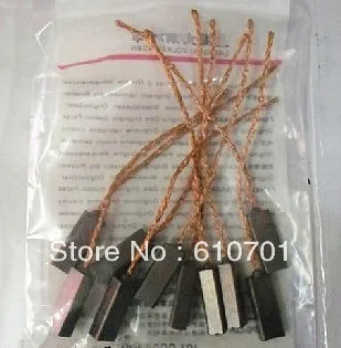 10pcs 4.5x6.5x16mm Electric Car Vehicle Generator Motor Carbon Brush for VW Bora Polo Sagitar Magotan Jetta etc Valeo Alternator