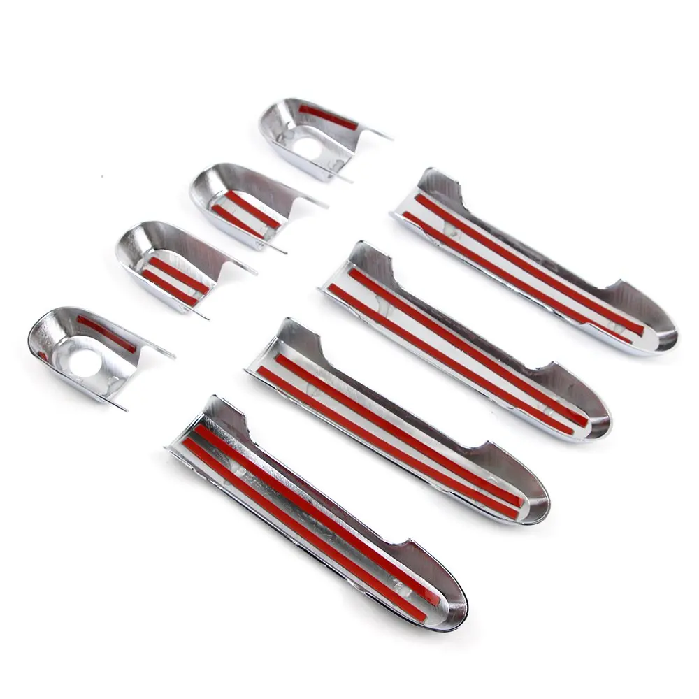 Car Exterior Door Handle Cover For Hyundai Accent Solaris Verna 2006 2007 2008 2009 2010 Chrome Moldings Trim