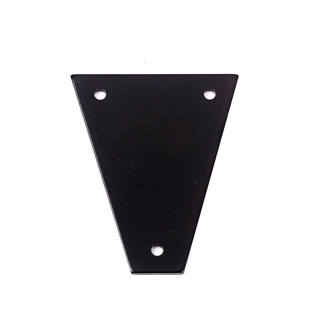 Blank High Quality Aluminum Alloy Truss Rod Cover ACCS for Import Jackson Guitar - Black