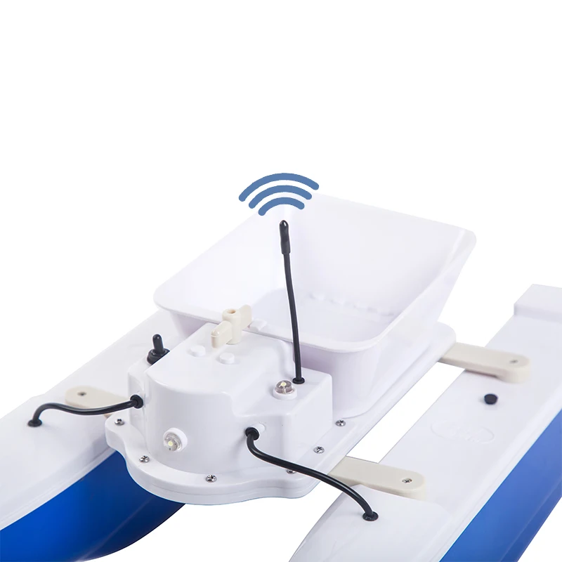 New arrival Wireless 500m RC Distance Speedboat Fish Finder Lure Ship Boat Fishing feeding hook Fishing Bait Boat