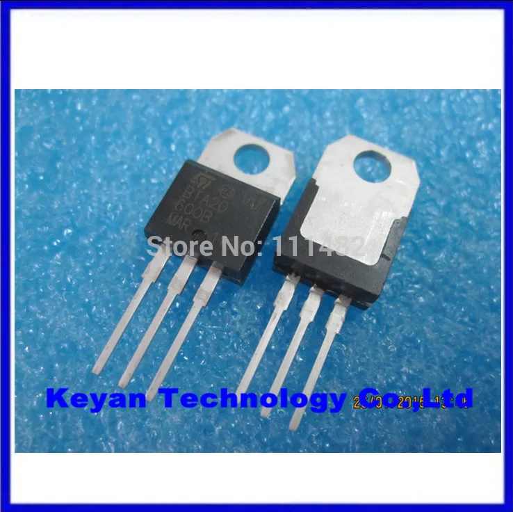 20pcs BTA20-600B BTA20-600 Triac 600V 20A usa fast