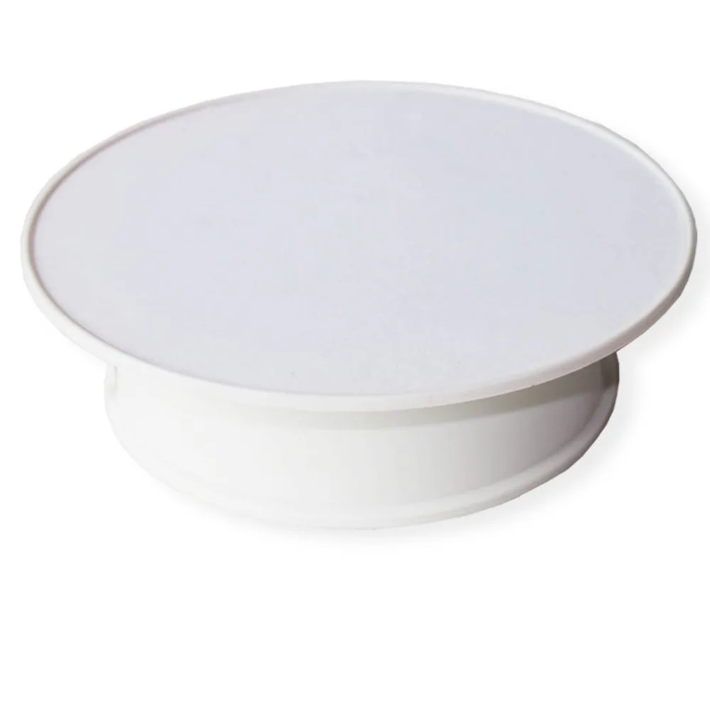8In/20CM White Velvet Electric Motorized Rotating Display Turntable Rotating Advertising for display Jewelry, watch, Photograph