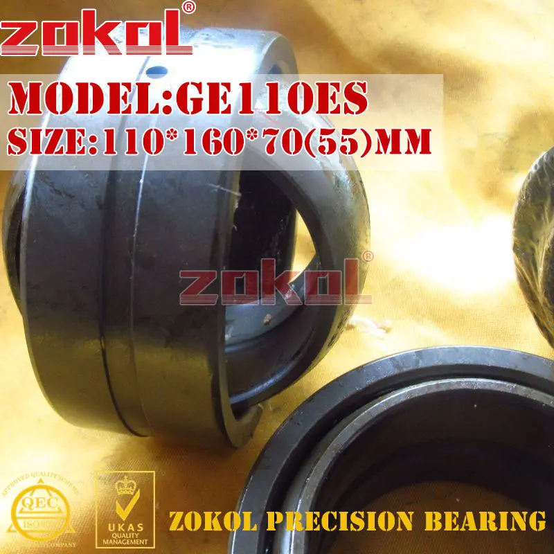 

ZOKOL bearing GE110ES Radial Spherical Plain Bearing 110*160*70(55)mm