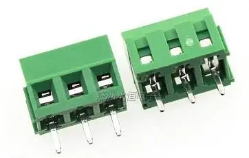 20PCS/Lot KF128-3P 2P Screw 2Pin 3Pin Straight Pin PCB Screw Block 3.81mm 5.08mm 5MM 7.5mm spacing