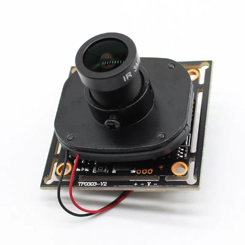 HD Starlight board IMX307 NVP2441 AHD TVI CVI CVBS 4in1 CCTV Camera Module 0.0001Lux Security PCB with lens osd cable