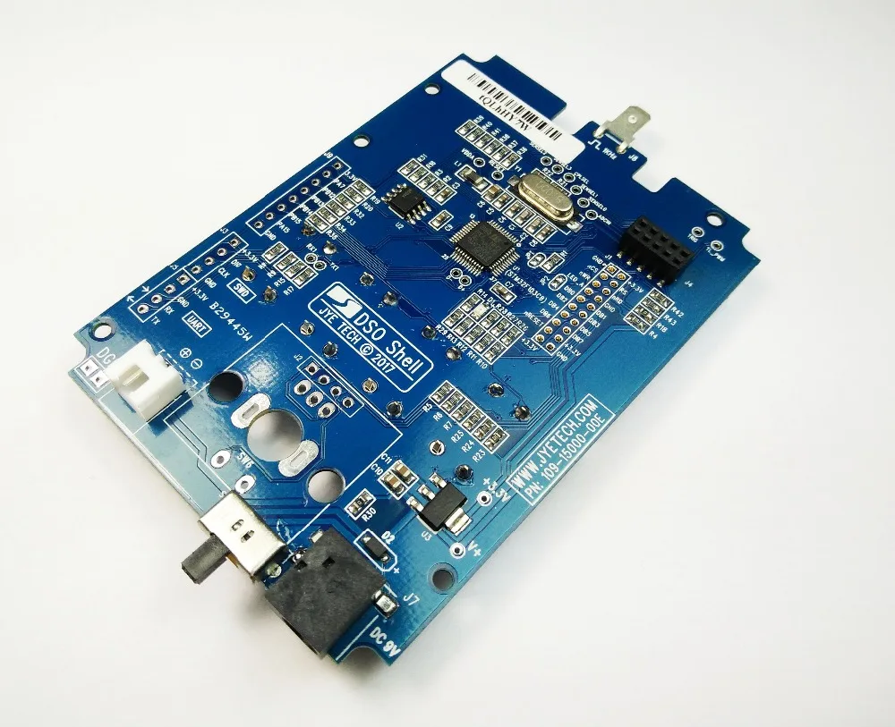 Imagem -04 - Jyetech Original Dso150 Dso Escudo Digital Handeld Osciloscópio Montado com a Mais Recente Firmware Bnc Sonda Incluído Saída de Dados