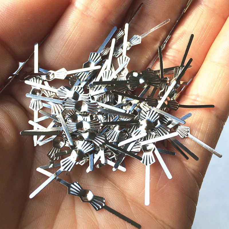 500pcs/lot 33mm Chrome Butterfly Buckle Copper Bow Tie Tie Clips, Crystal Chandelier Balls & Octagon Beads Connector Metal Hooks