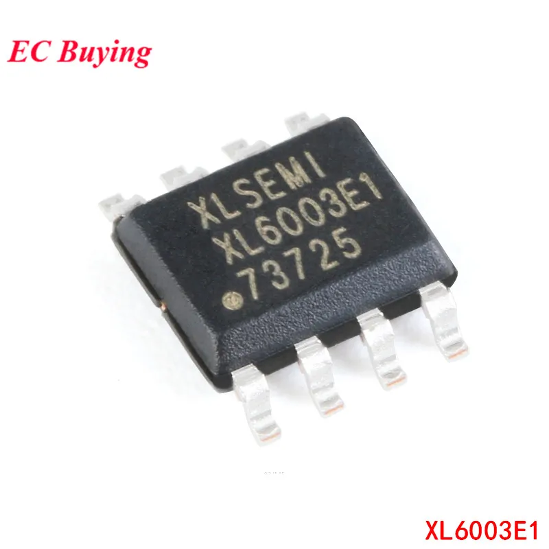 10pcs/lot XL6003E1 SOP-8 XL6003 2A 60V 400khz Boost Step Up LED Constant Current Driver IC Chip Integrated Circuit Original