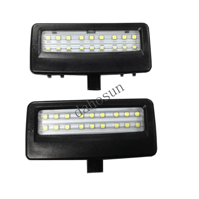 2PCS X Dahosun LED Vanity Lamp for F10/F11/F07/F01/F02/F03/F04 Car Cosmetic Lamp Mirror Visor Light