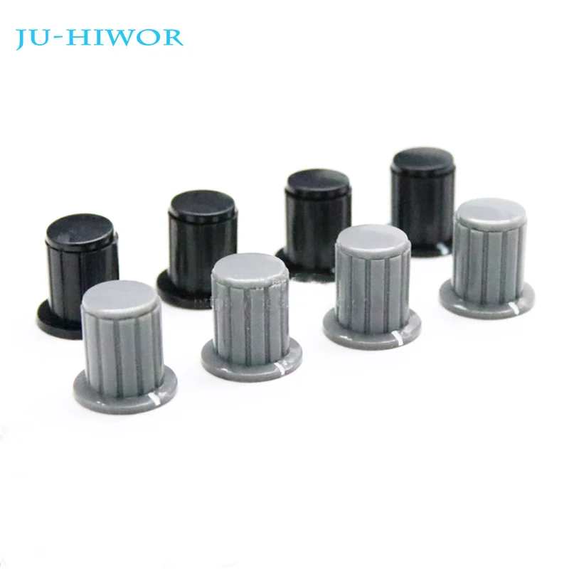 

100pcs WXD3-13-2W WXD3-12 WXD3-13 Gray Knob Button Cap Potentiometer Knob Inner Hole Diameter 4MM