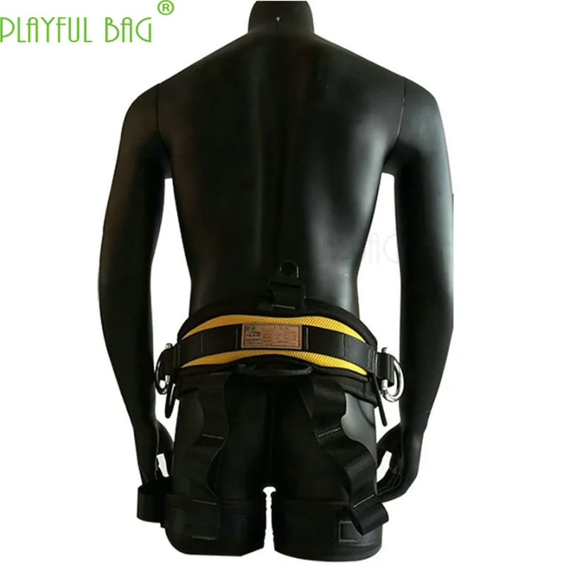 Outdoor half-body waistguard high-altitude operation rescue climbing  High strength polyester seat belt  ZL21