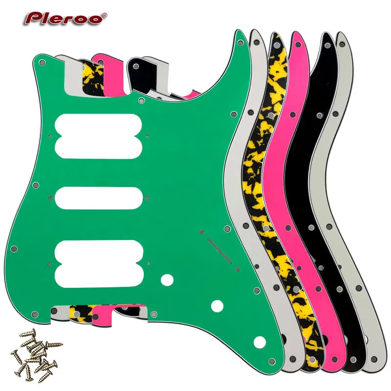 

Quality Guitar Pickguard -For US 11 Screw Holes Player Start Humbucker Single HSH Scratch Plate