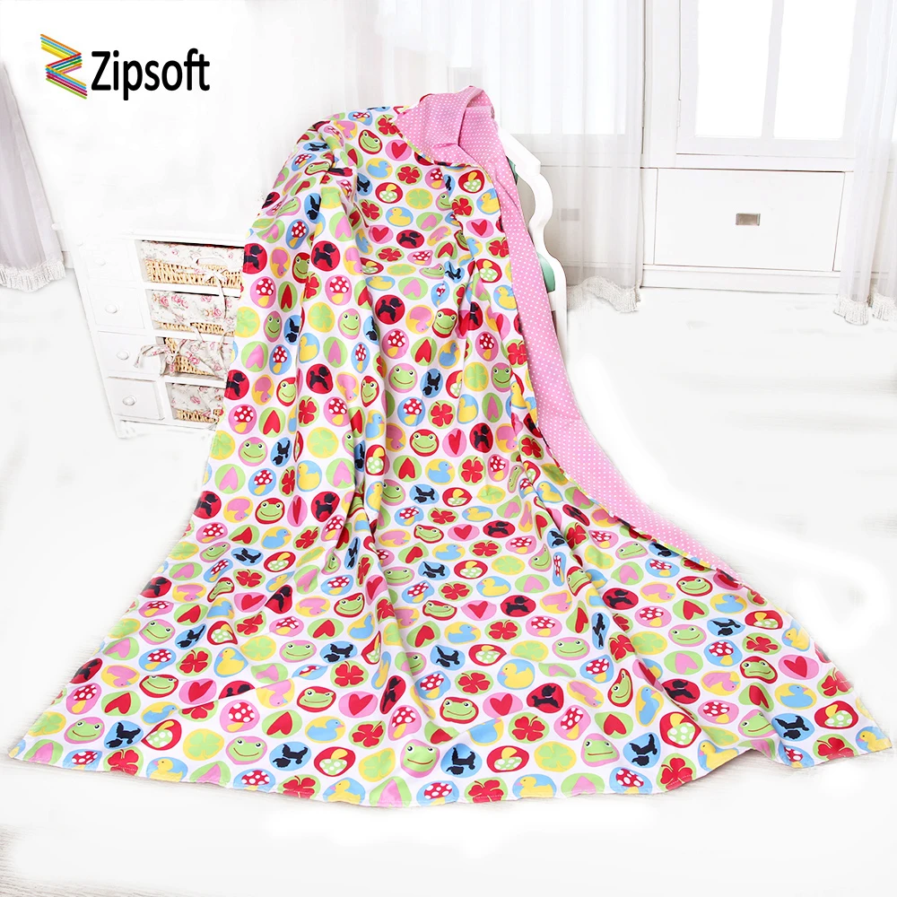 Zipsoft Lovely Cartoon Pattern Microfiber Beach Towel Quick Dry Bath Sleeping Blanket for Child Baby Boys Girls Adults 80*160cm