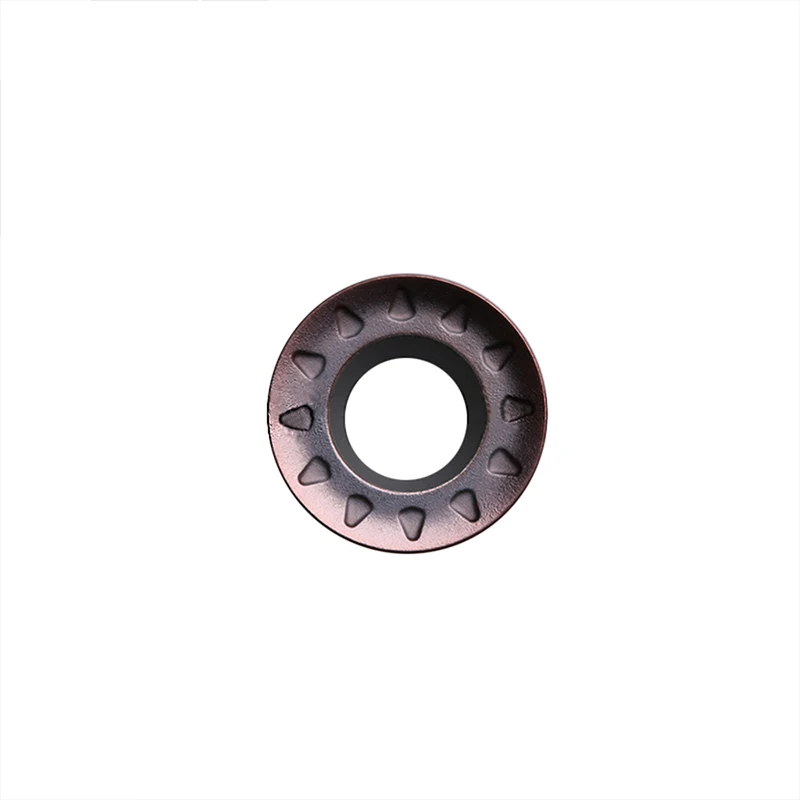 Herramienta de torneado de carburo de inserción RPMT08T2 MOE JS VP15TF, fresadora CNC, 10 Uds.