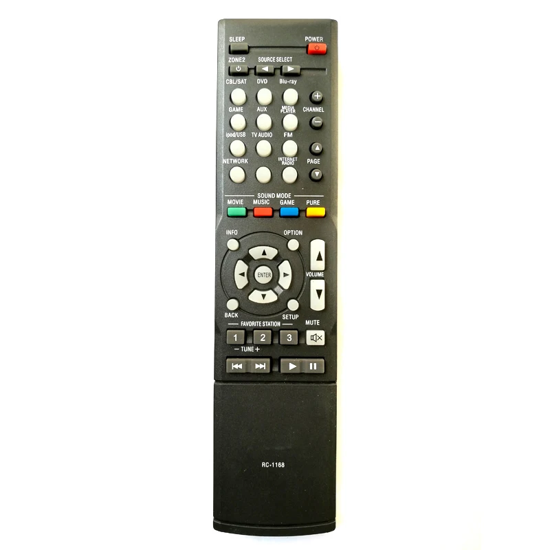 

New For DENON RC-1168 Audio/Video Receiver Remote Control RC1168 AVR1613 AVR1713 1912 1911 2312 3312 4312 4310 AV