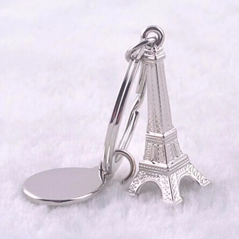 15 Porte-Clés Tour Eiffel En Métal - Lot De Breloques Décoratives Pour Sacs, Clés, Cadeaux