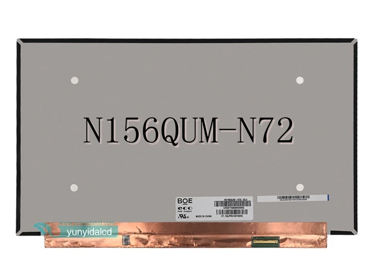 NV156QUM-N72 NV156QUM N72 LED Screen LCD Display Matrix for Laptop 15.6