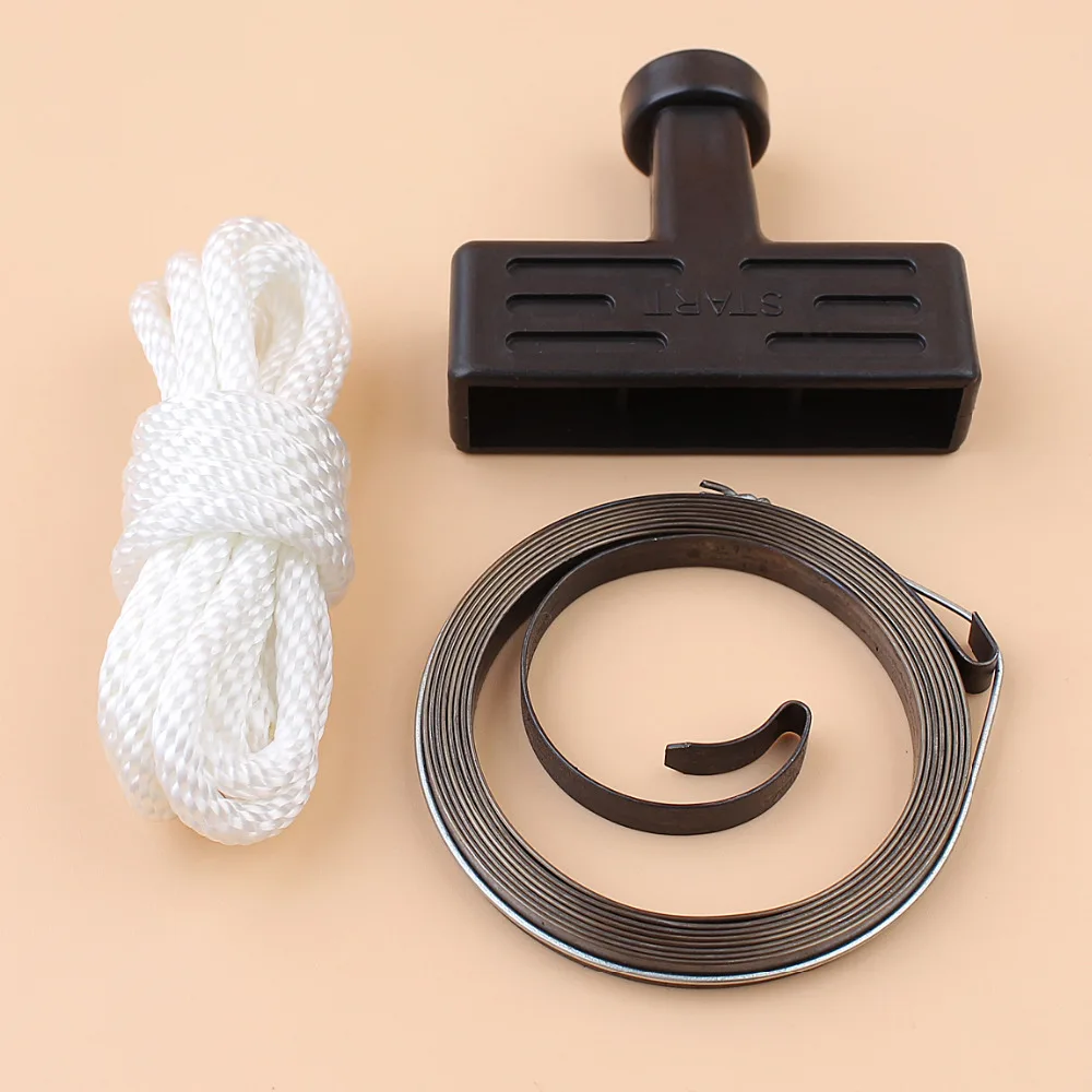 Kit de cuerda de agarre de mango de resorte de arranque de retroceso para HONDA GX120, GX160, GX200, 168F, 170F, 5,5/6.5hp, Motor recortador, desbrozadora