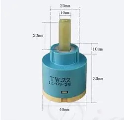 Top high Quality Durable Taiwan famous brand 35 mm or 40 mm faucet ceramic cartridge faucet valve faucet accessories