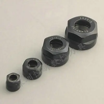 

2Pcs ER11 A type Collet Clamping Nut for CNC Milling Collet Chuck Holder Lathe XWJ