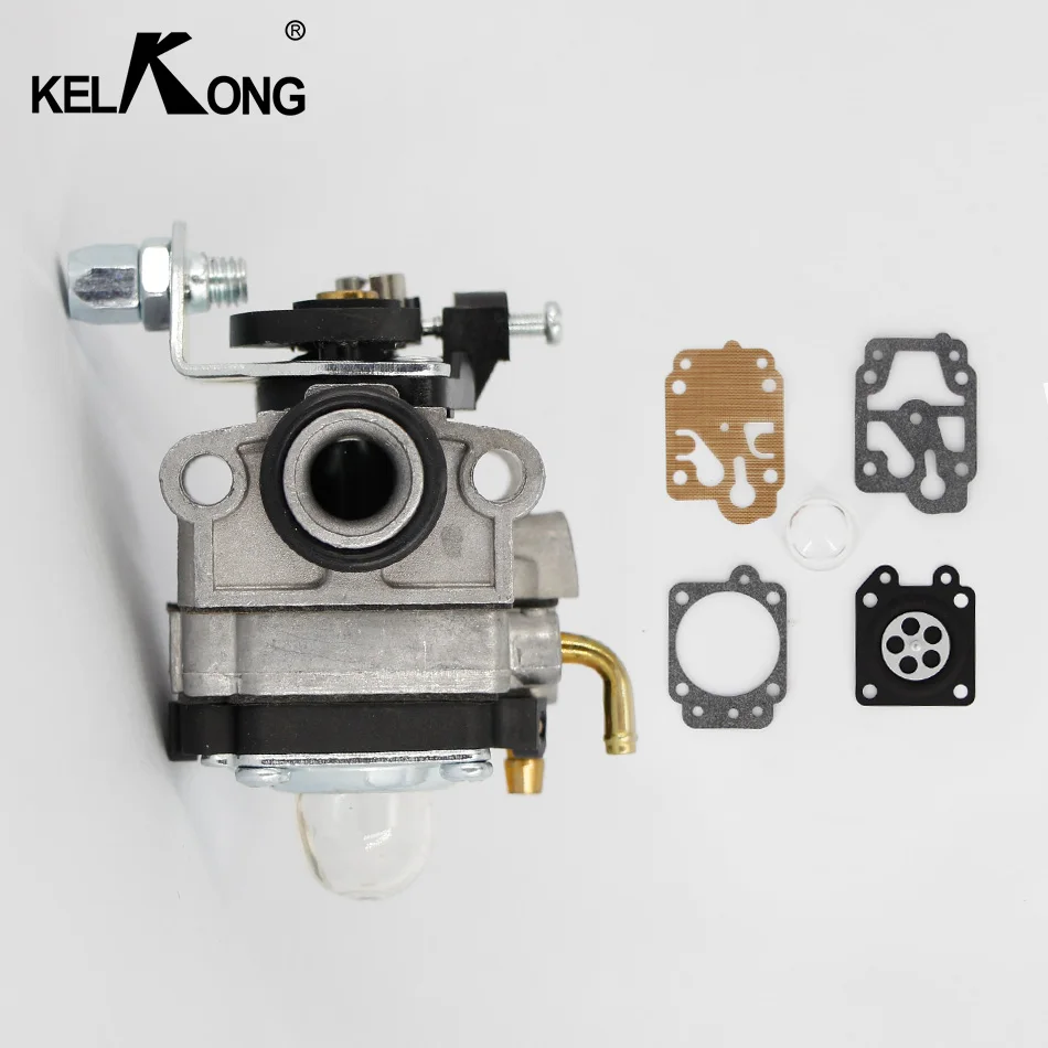 KELKONG Carburetor For Troy-Bilt TB26 TB475SS TB490BC 753-04745 MTD 753-1225 Ryobi 650R 825R Grass Hedge Trimmer With Repairkits