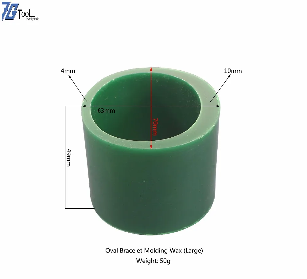 Imagem -02 - Moldes de Cera de Joias Modelo de Pulseira Projeto de Jóias de Cera para Iniciantes Ferramenta de Fabricação de Joias