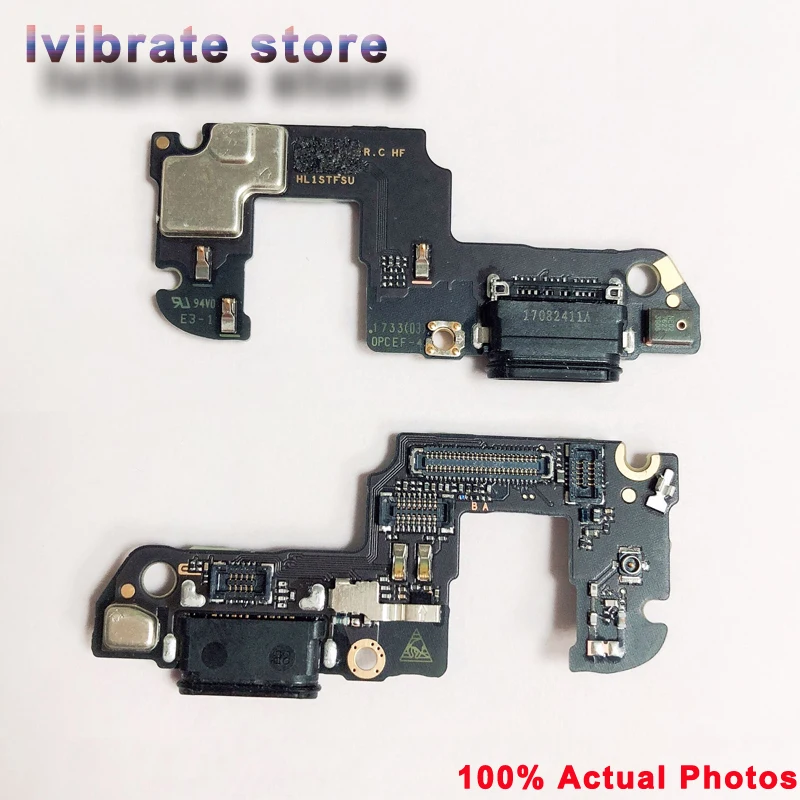 Nowy dla Huawei Honor 9 ładowarka USB pokładzie Port Flex Cable pokrywa Honor9 STF-AL00 złącze stacji dokującej Port ładowania pokładzie wymiana