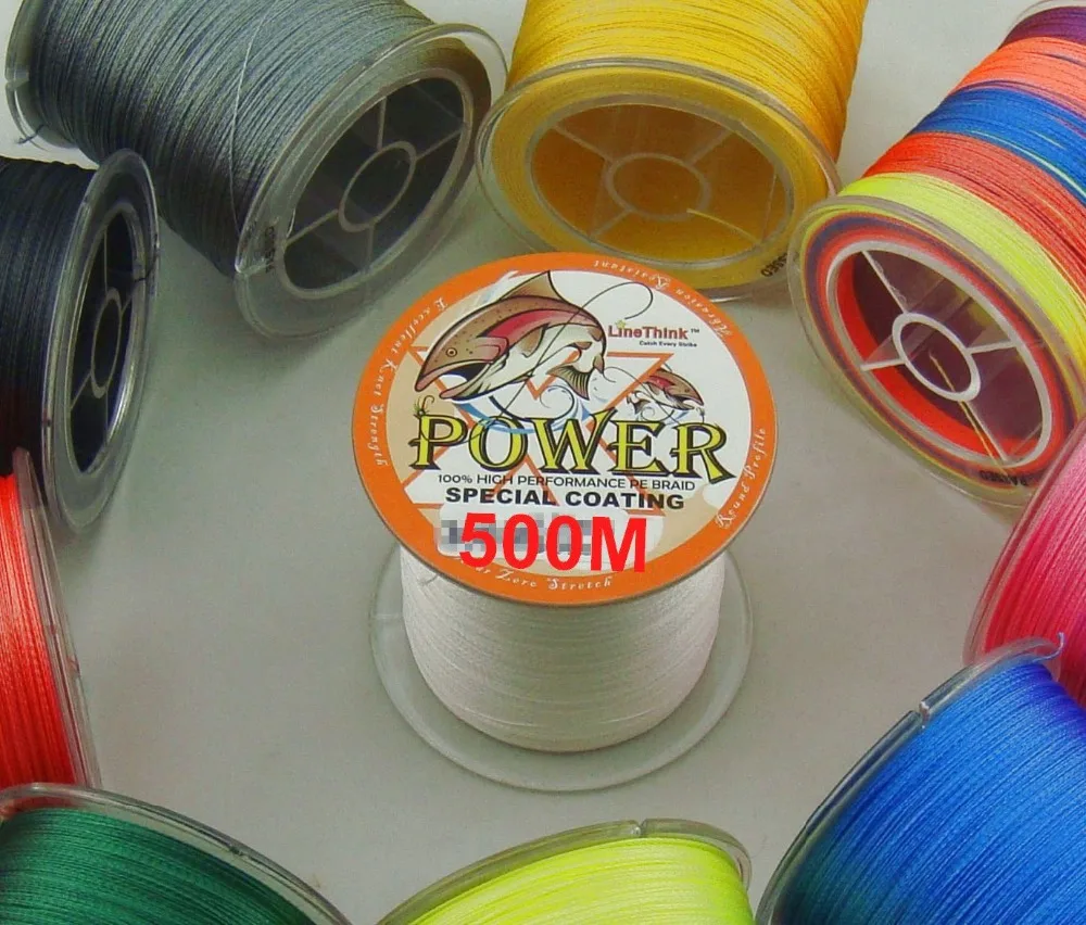 X-Power-Multifilament Braided Fishing Line 100% PE Coated Japan Quality 8LB to 120LB 500m