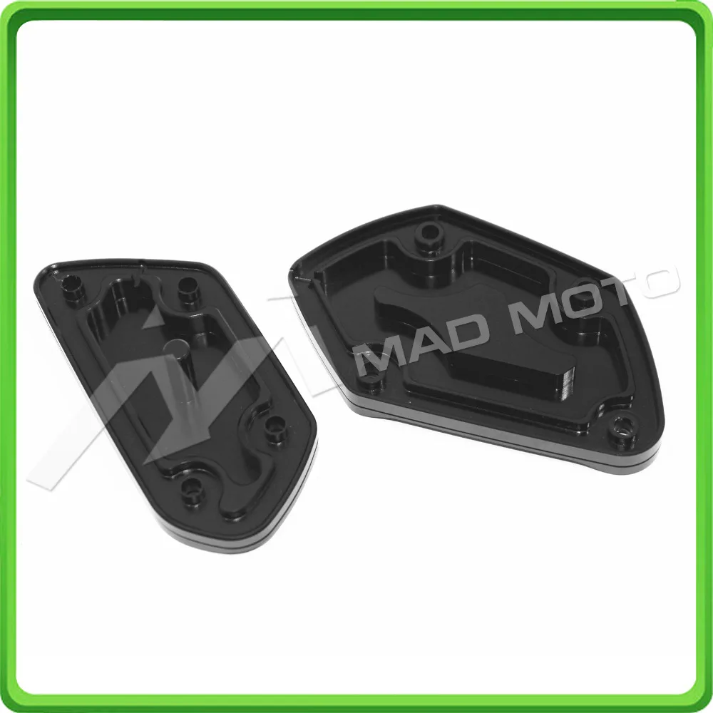 CNC Front Clutch & Brake reservoir cover set For 2013 2014 2015 BMW R1200GS R1200 GSA ADV Adventure Water-Cooled Black