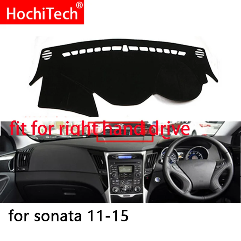 For Hyundai Sonata I45 2009-2014 Right and Left Hand Drive Car Dashboard Covers Mat Shade Cushion Pad Carpets Accessories