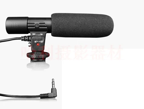 Recording Microphone Digital Video DV Camera Studio Stereo Camcorder for Canon For D7500 D7200 D5600 D5500 D5300 D3300 D810 D750